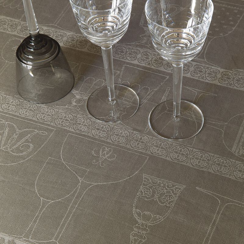Le Jacquard Français Linen Tea Towel "Cristal" Pepper