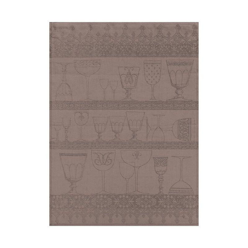 Le Jacquard Français Linen Tea Towel "Cristal" Pepper