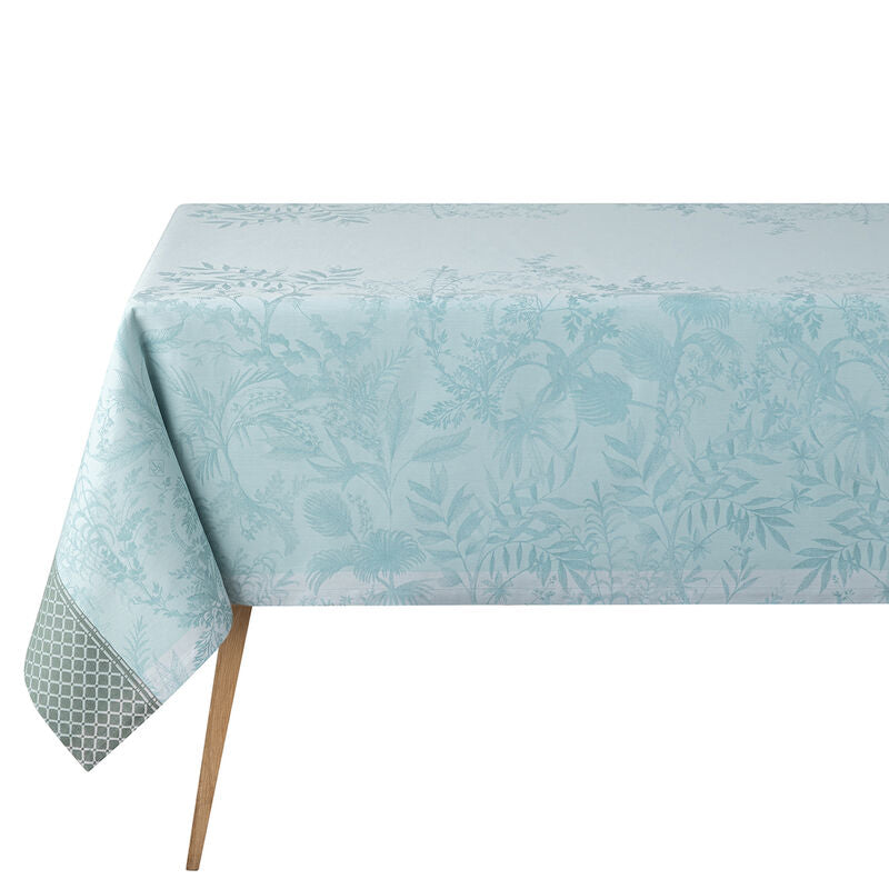 Le Jacquard Francais Tablecloth "Jardin d'Eden" Blue