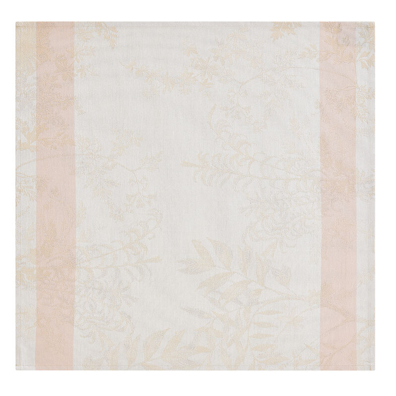 Le Jacquard Francais Napkin "Jardin d'Eden" Soft Pink