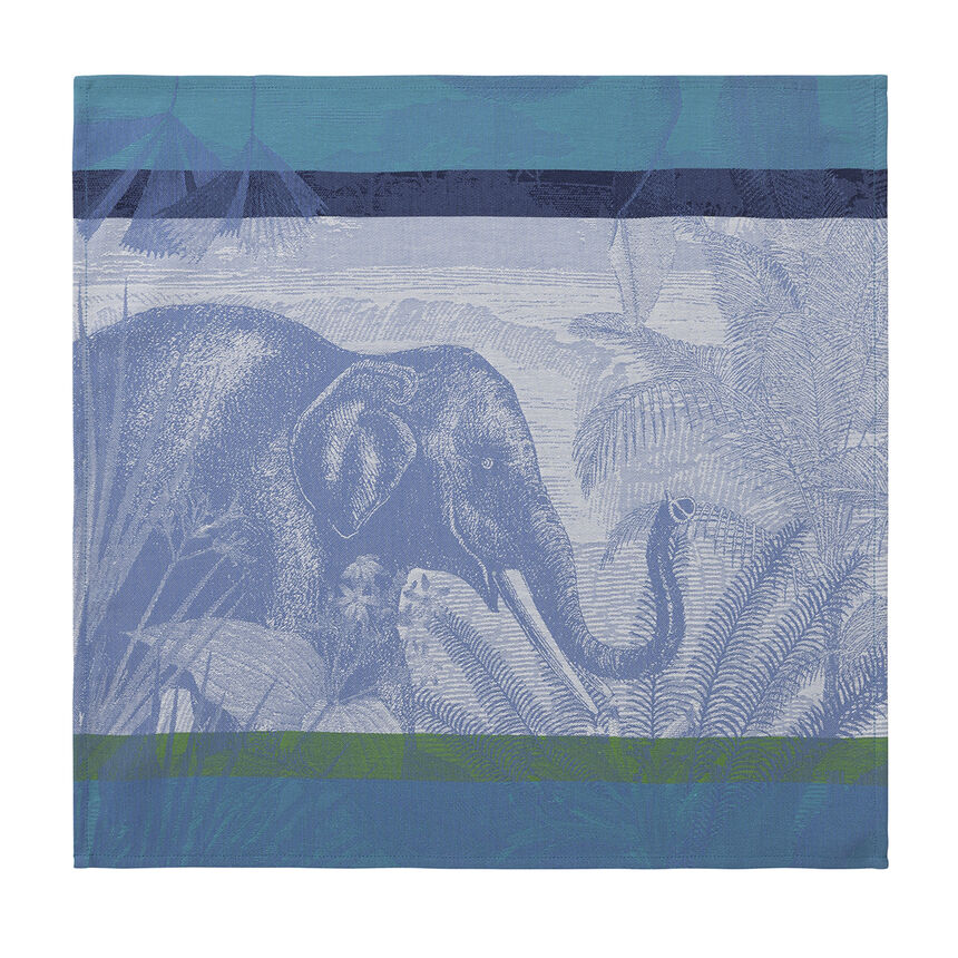 Le Jacquard Francais Napkin "Sinharaja" Blue