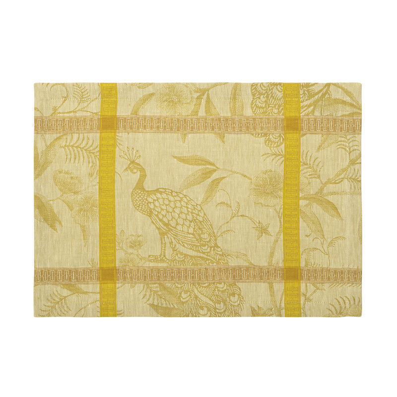Le Jacquard Francais Placemat "L'Orangerie" Yellow