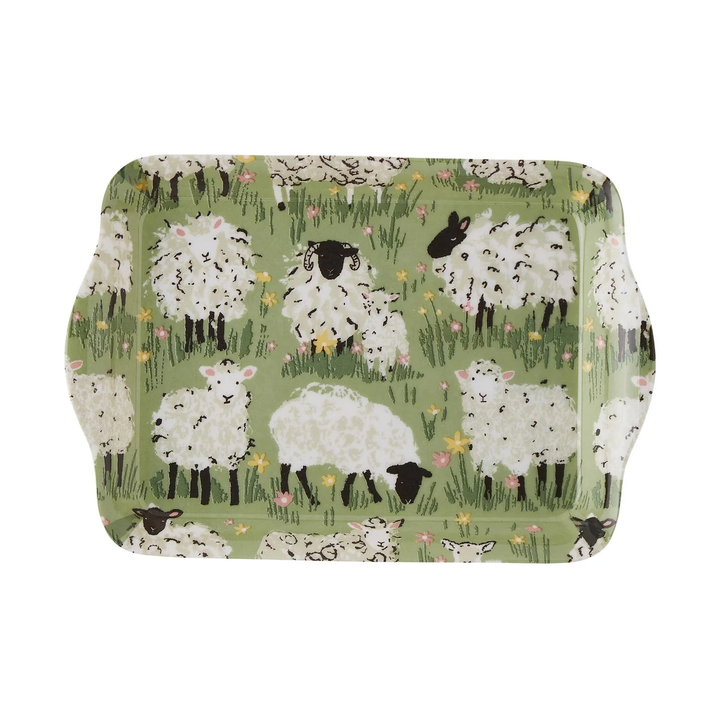 Melamine Tray "Woolly Sheep" Small