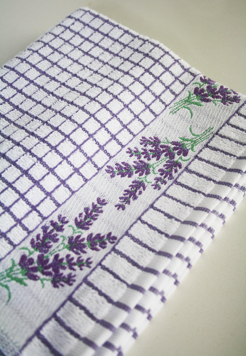 Poli-Dri 100% Cotton Tea Towel "Lavender"