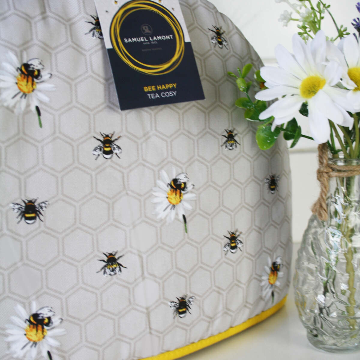 Tea Cosy "Bee Happy"