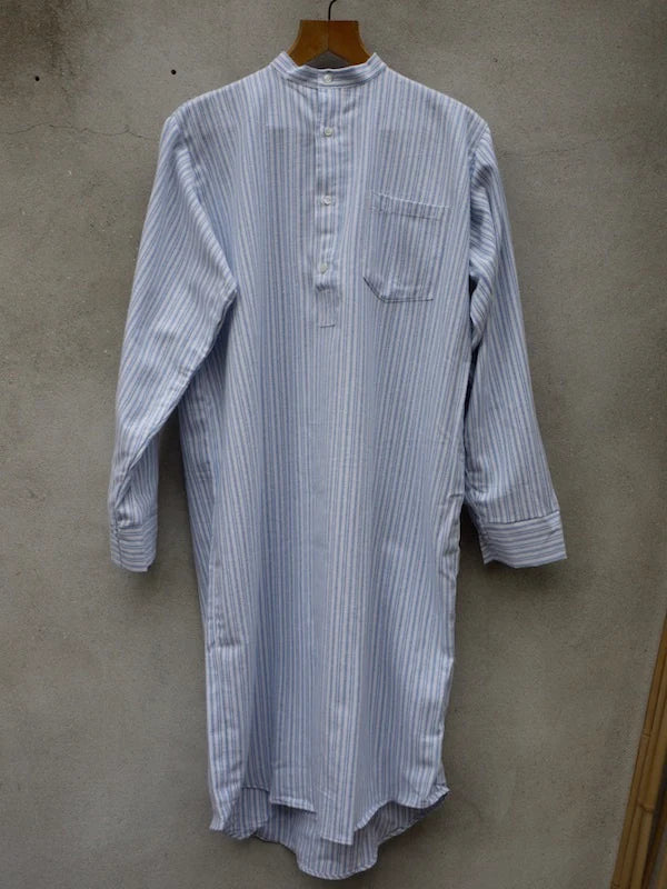 Grandfather Nightshirt 100% Brushed Cotton Flannel – Irish Linen Stores