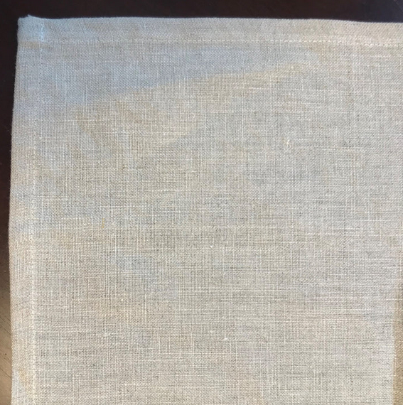 Classic Irish Linen Napkins - Natural