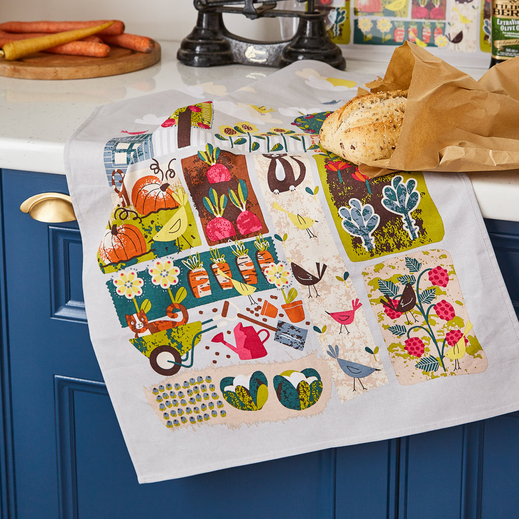 Tea Towel "Home Grown"