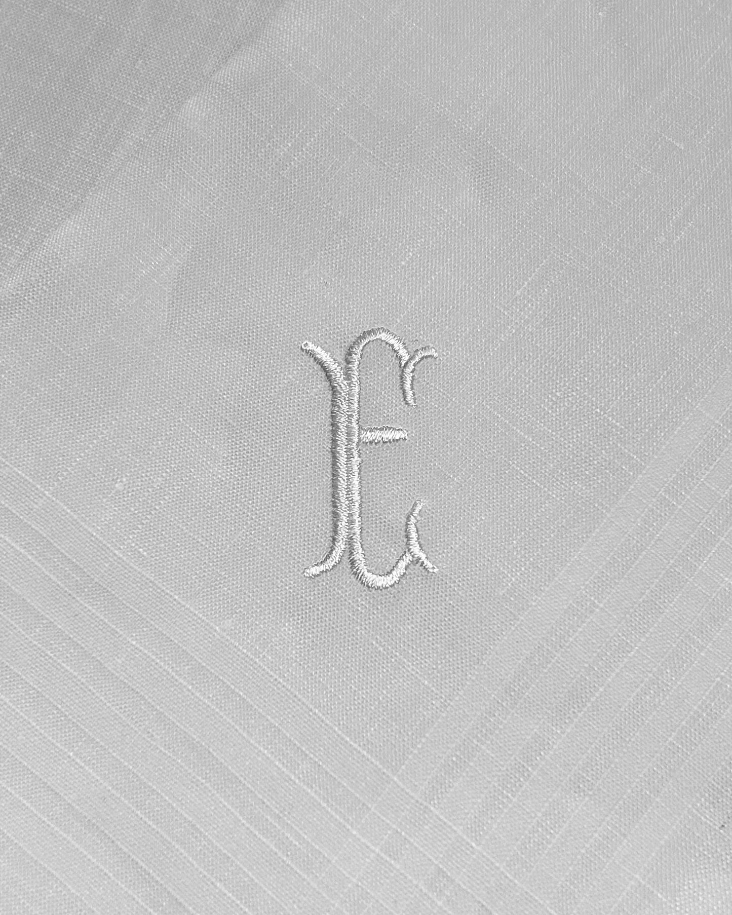 Handkerchief Men's - Linen Monogram Initials