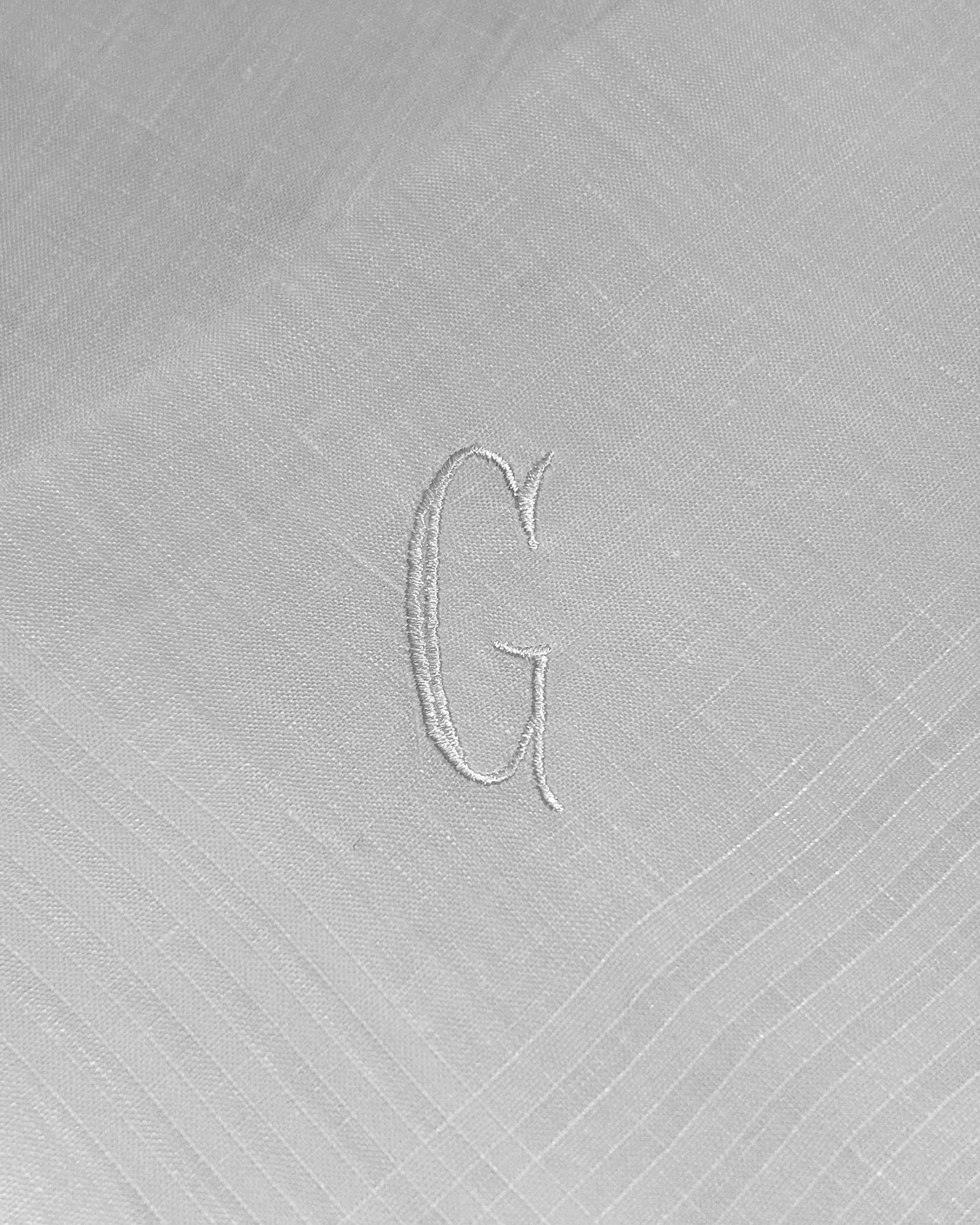 Handkerchief Men's - Linen Monogram Initials