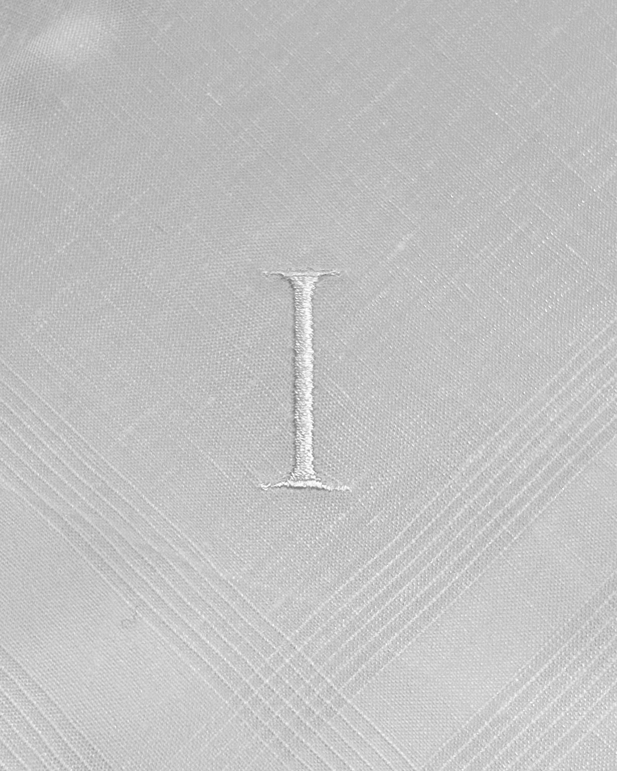 Handkerchief Men's - Linen Monogram Initials