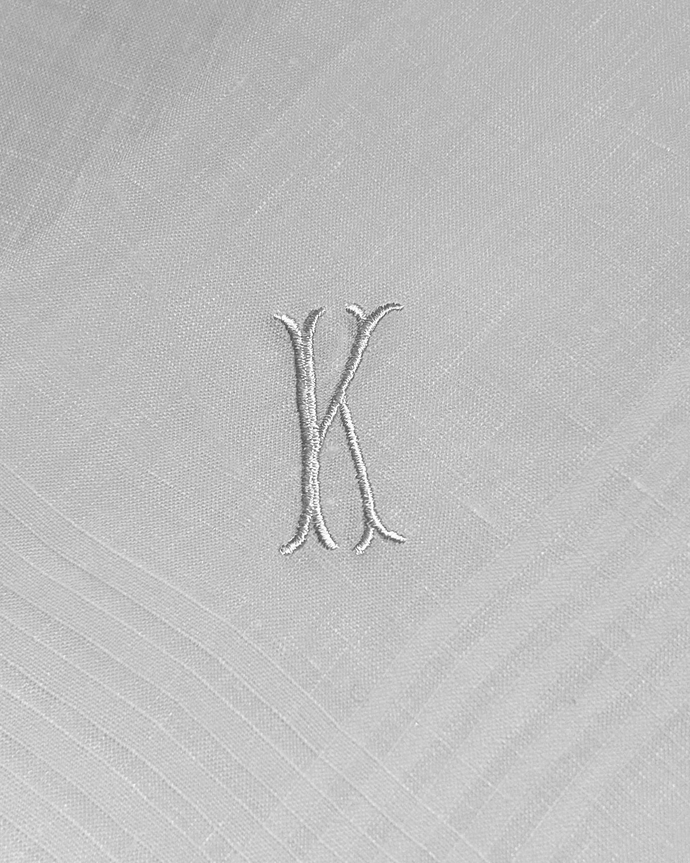Handkerchief Men's - Linen Monogram Initials