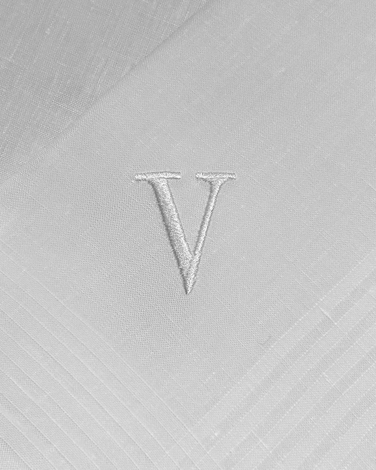 Handkerchief Men's - Linen Monogram Initials
