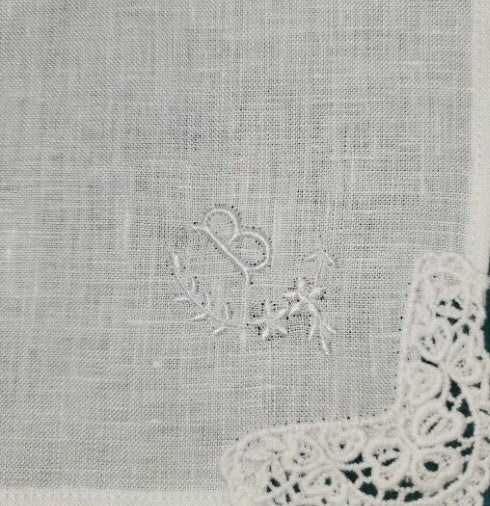 Handkerchief Ladies - Linen Monogram Initials