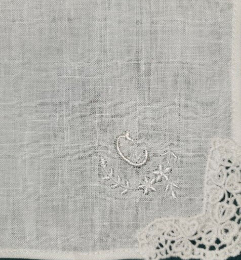 Handkerchief Ladies - Linen Monogram Initials
