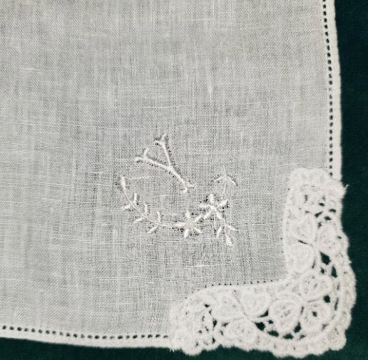 Handkerchief Ladies - Linen Monogram Initials