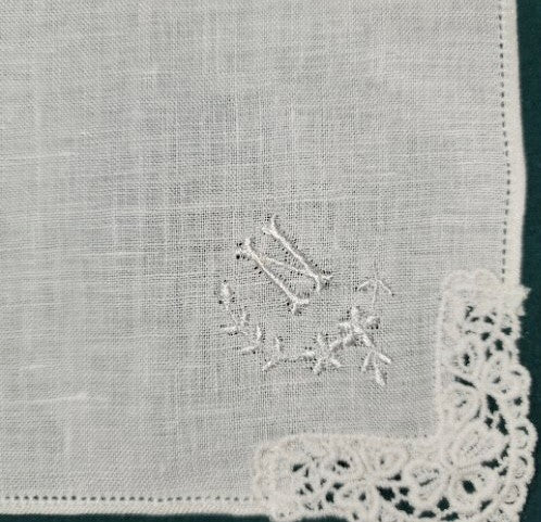 Handkerchief Ladies - Linen Monogram Initials