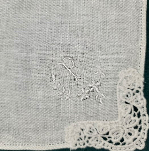 Handkerchief Ladies - Linen Monogram Initials