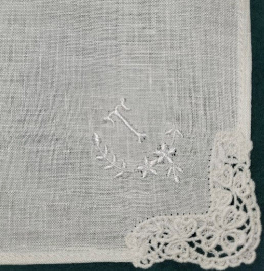 Handkerchief Ladies - Linen Monogram Initials