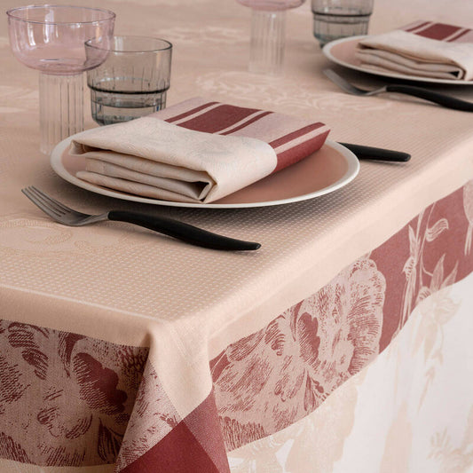 Clearance! Le Jacquard Français Napkin "A La Française" Pink