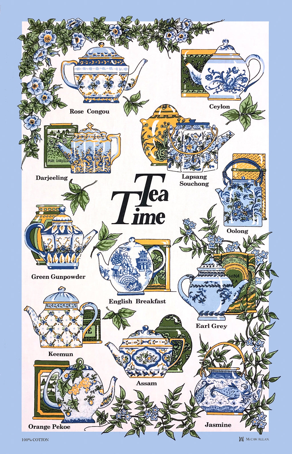 Tea Towel "Tea Time"