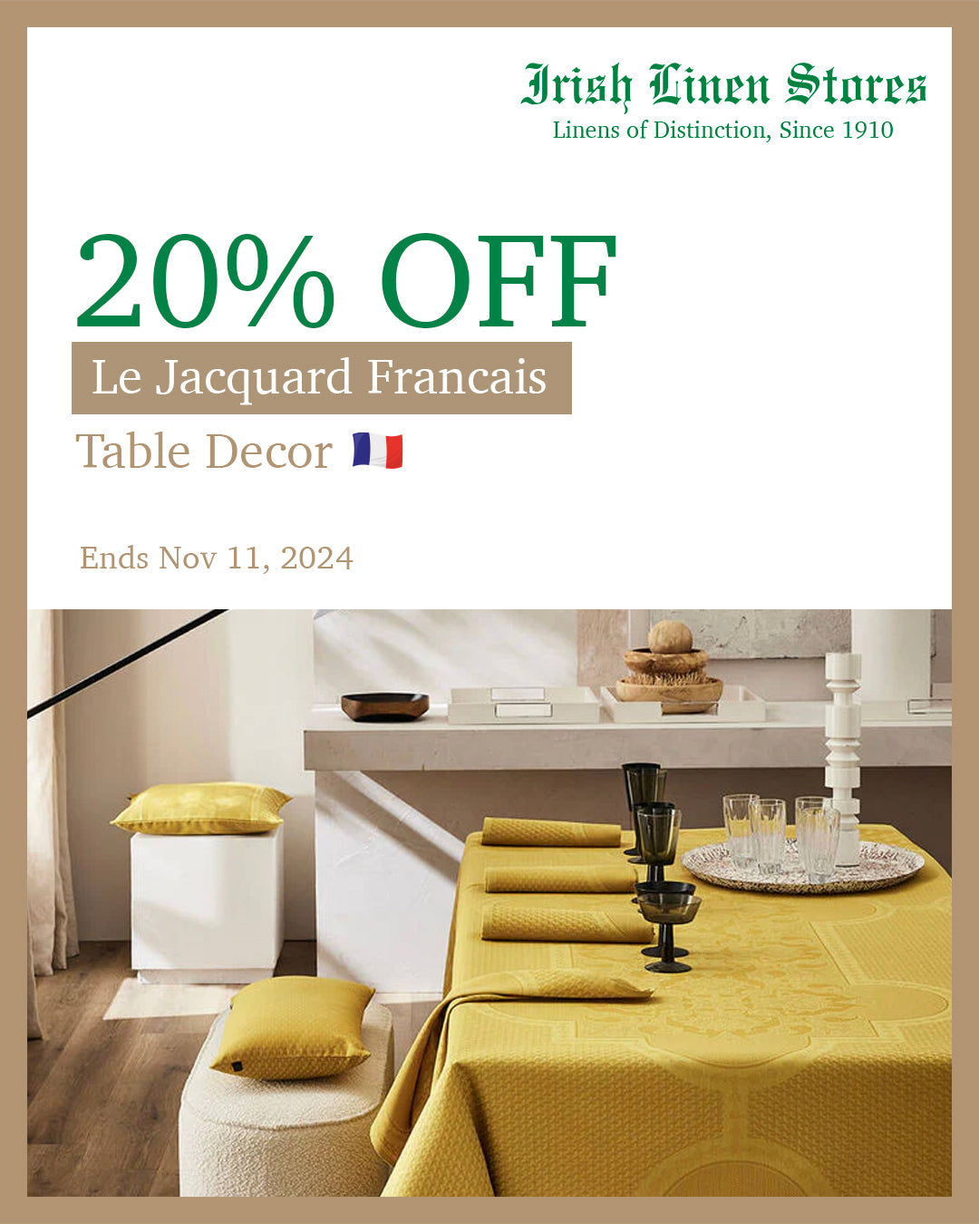 Le Jacquard Francais Sale.