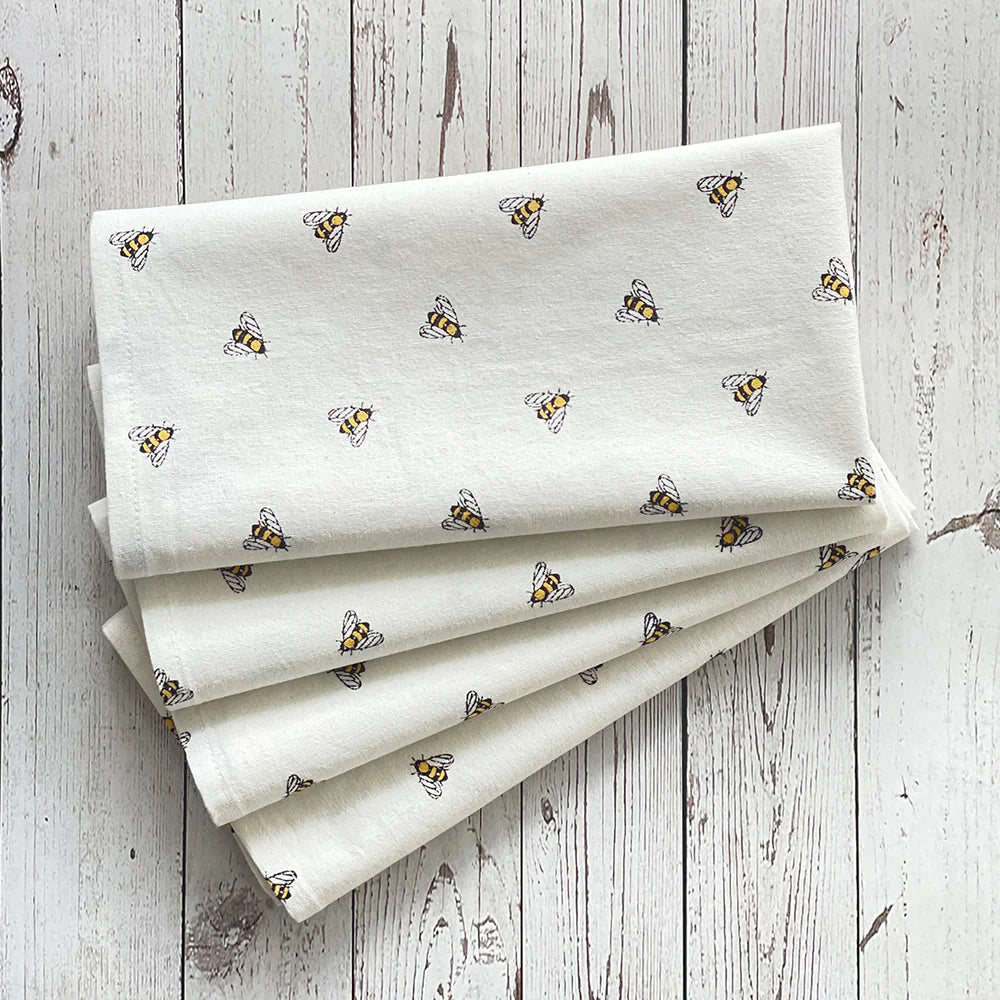Cotton Napkins - Bees