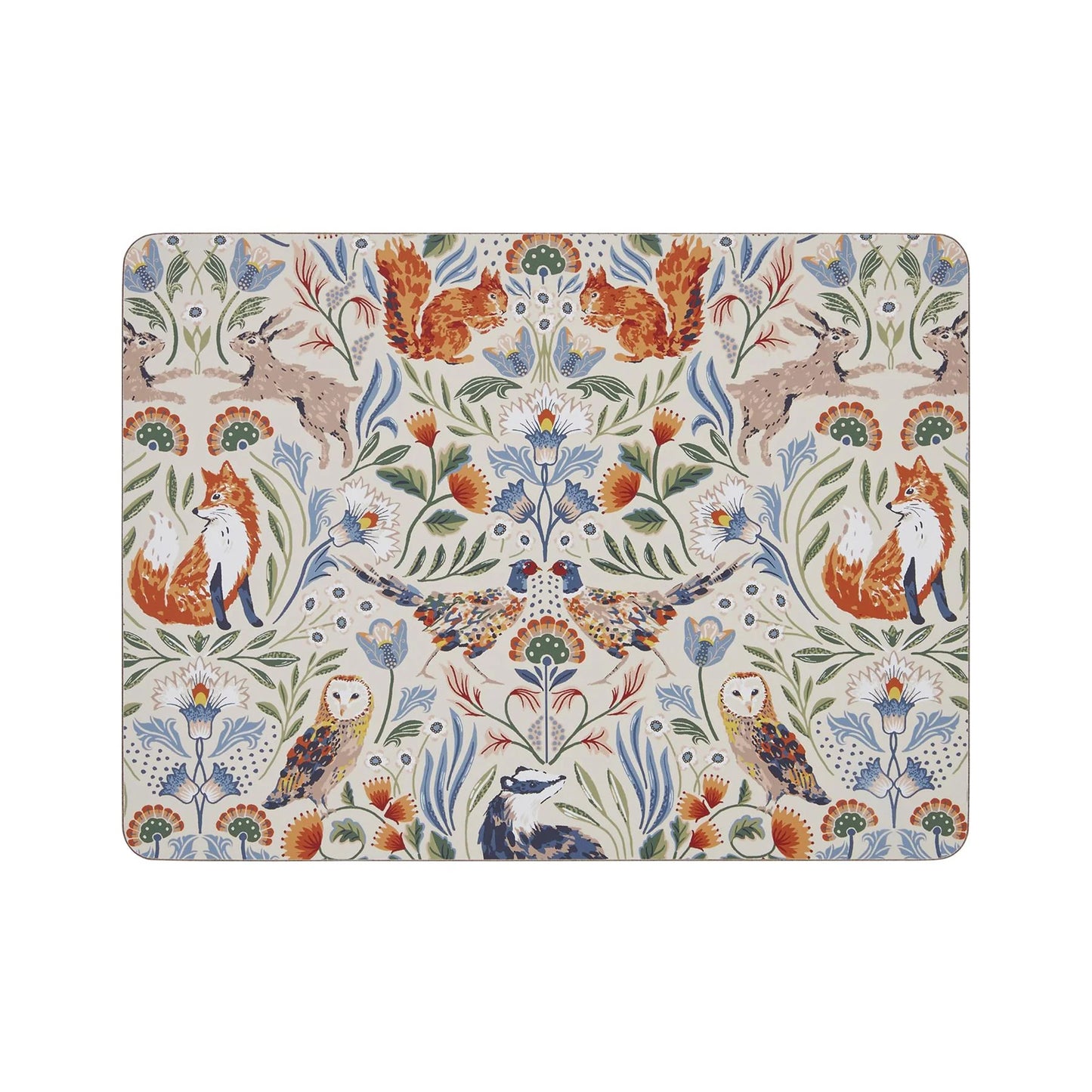 Cork-Backed Placemats "Blackthorn"