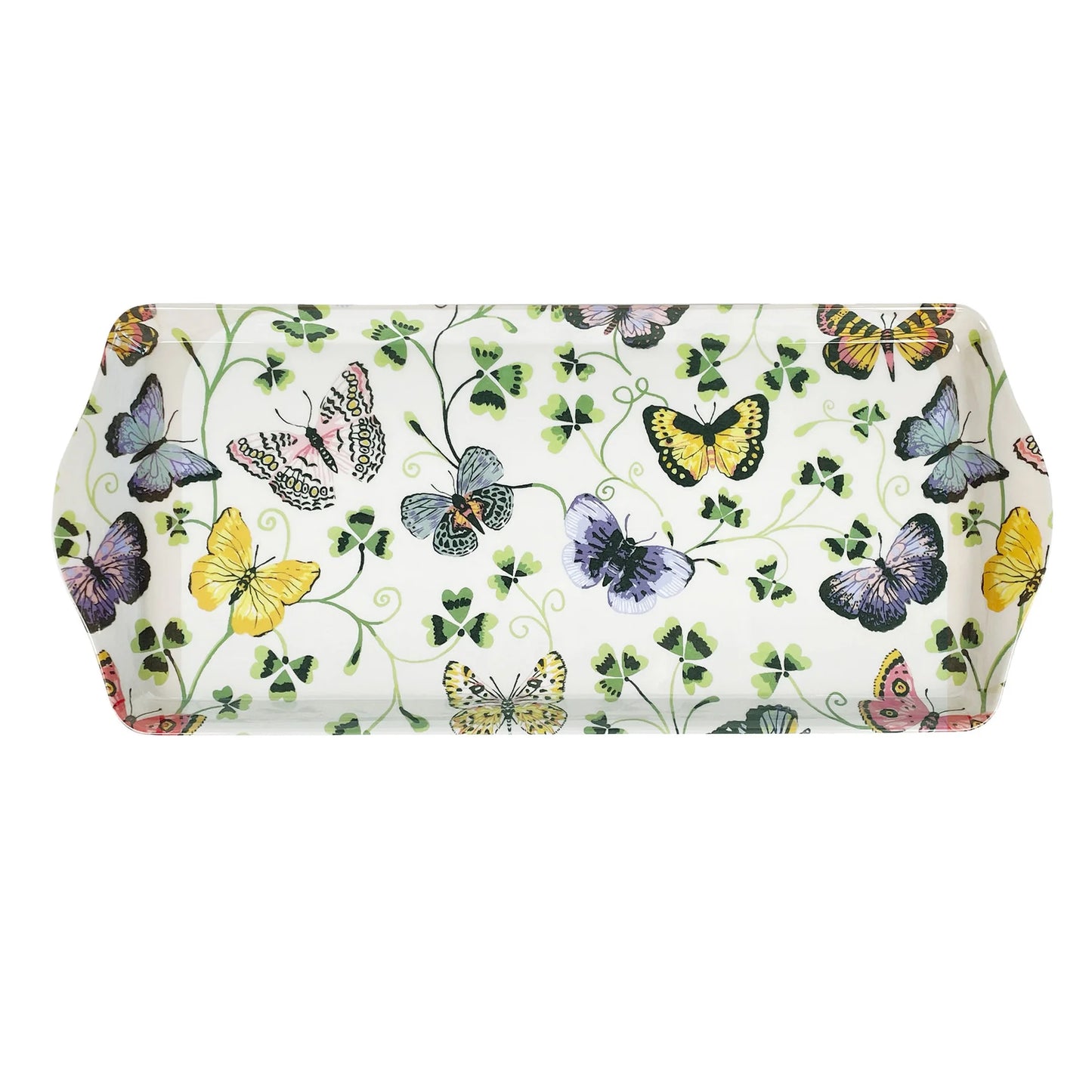 Melamine Tray "Butterfly Grove" Large