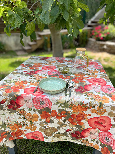 L'Ensoleillade Tablecloth: "Capucine"