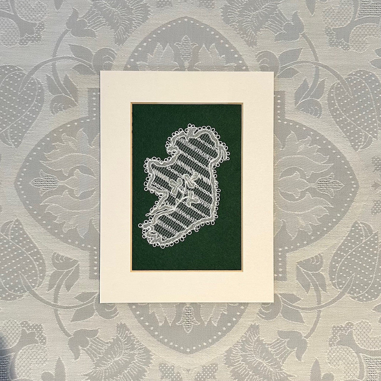 Irish Carrickmacross Lace: Emerald Isle