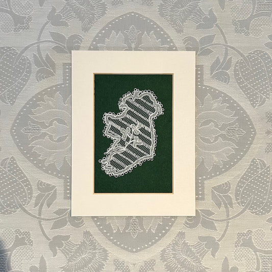 Irish Carrickmacross Lace: Emerald Isle