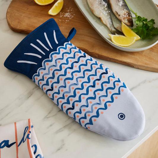 Oven Mitt "Catch of the Day"