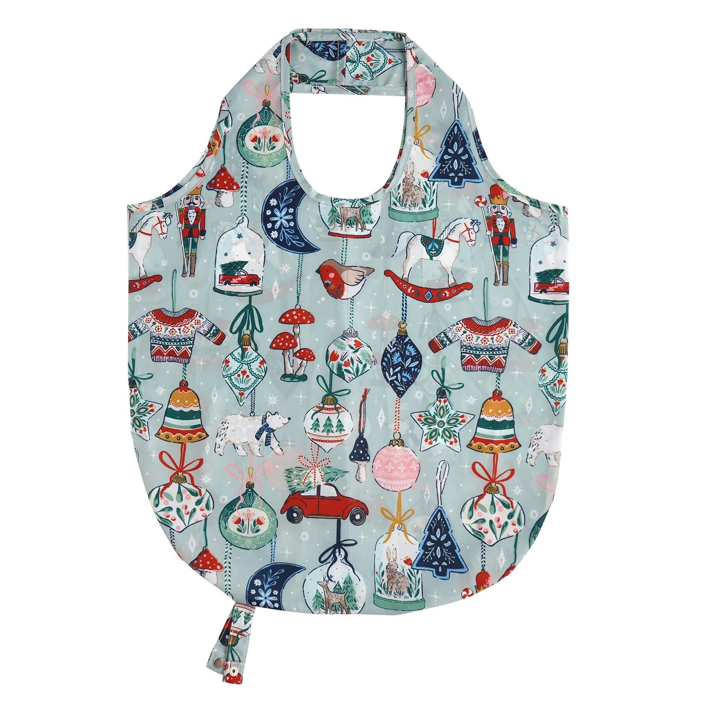 Roll-Up Bag "Christmas Ornaments"