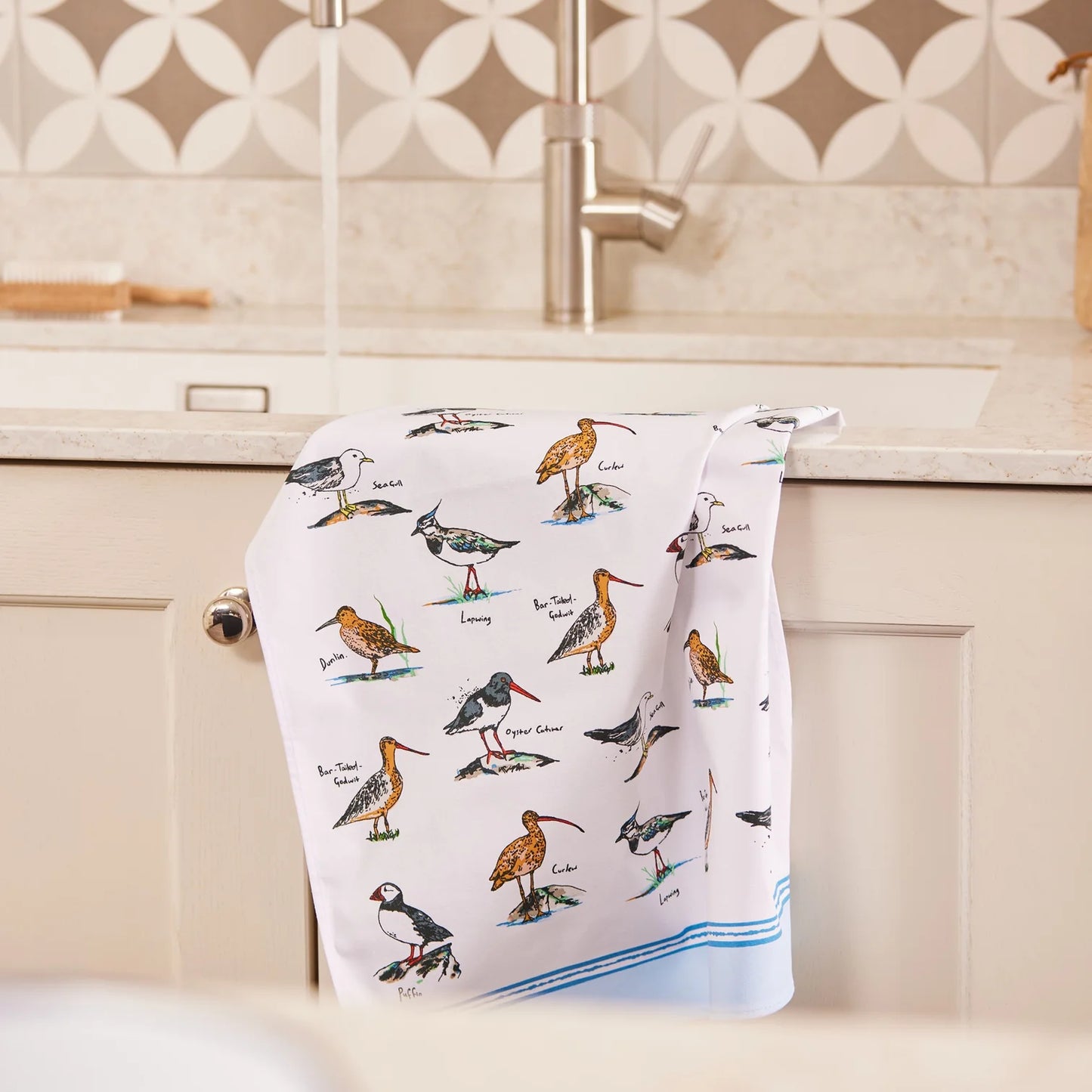 Tea Towel "Coastal Birds"