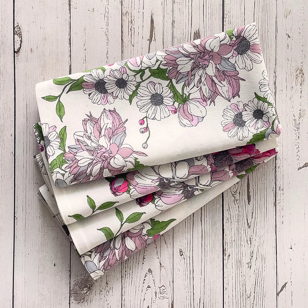 Cotton Napkins - "Colette Ivory"