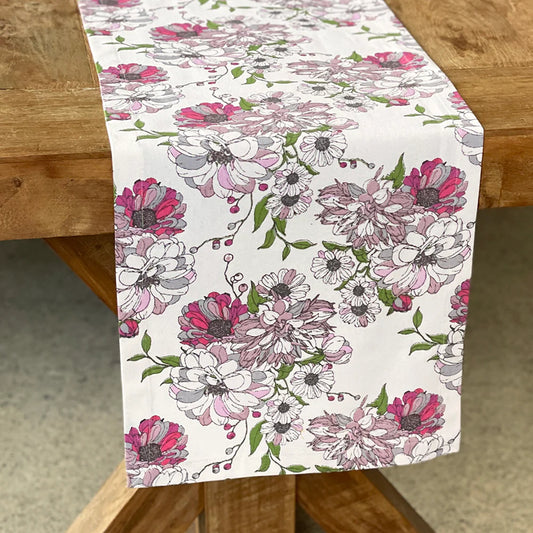 Cotton Runner - Colette Ivory