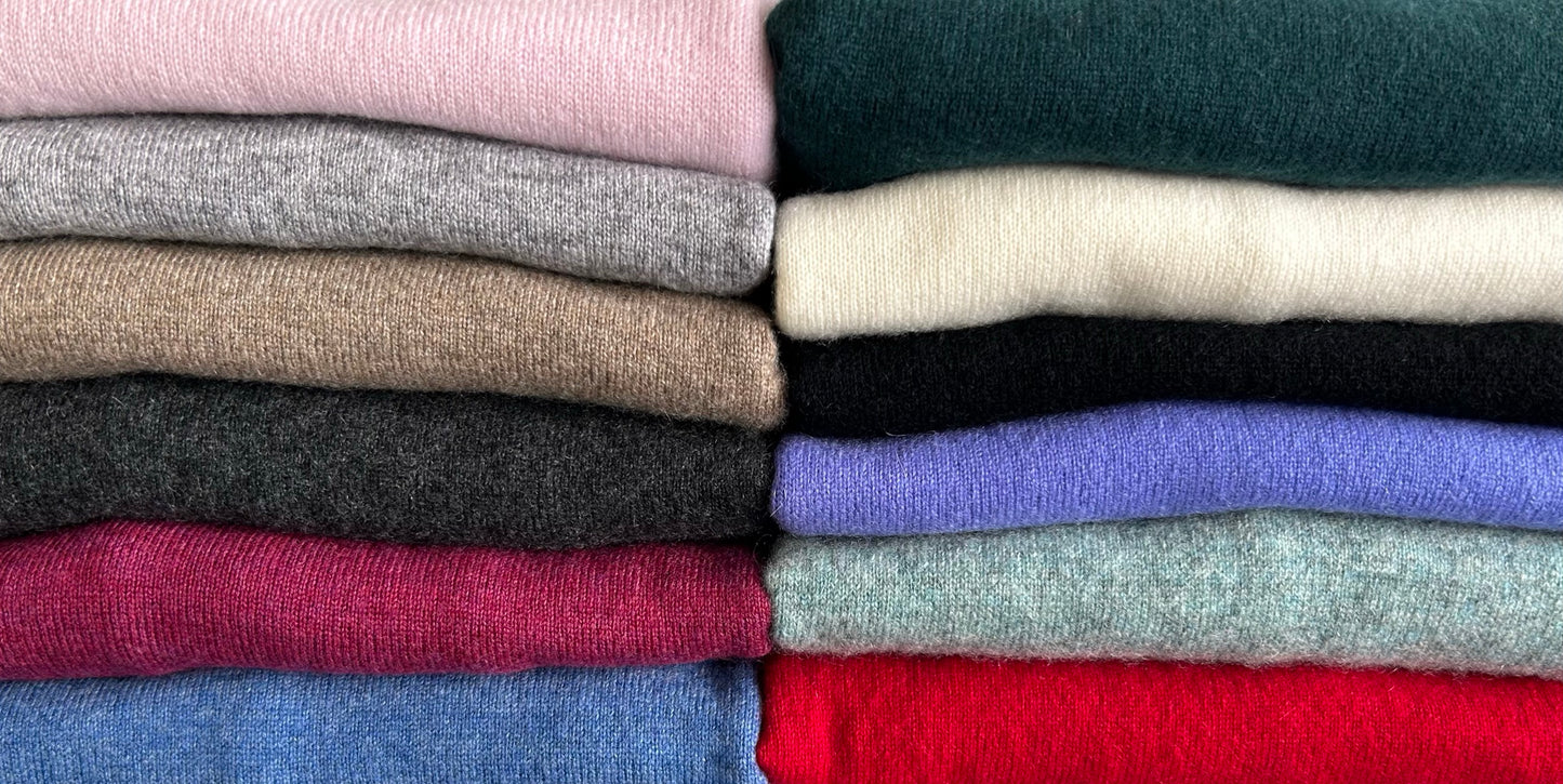 Cashmere Sweaters from Castle Cashmere in Ireland