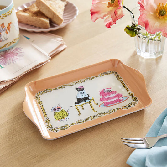 Melamine Tray "Cool Cats" Small