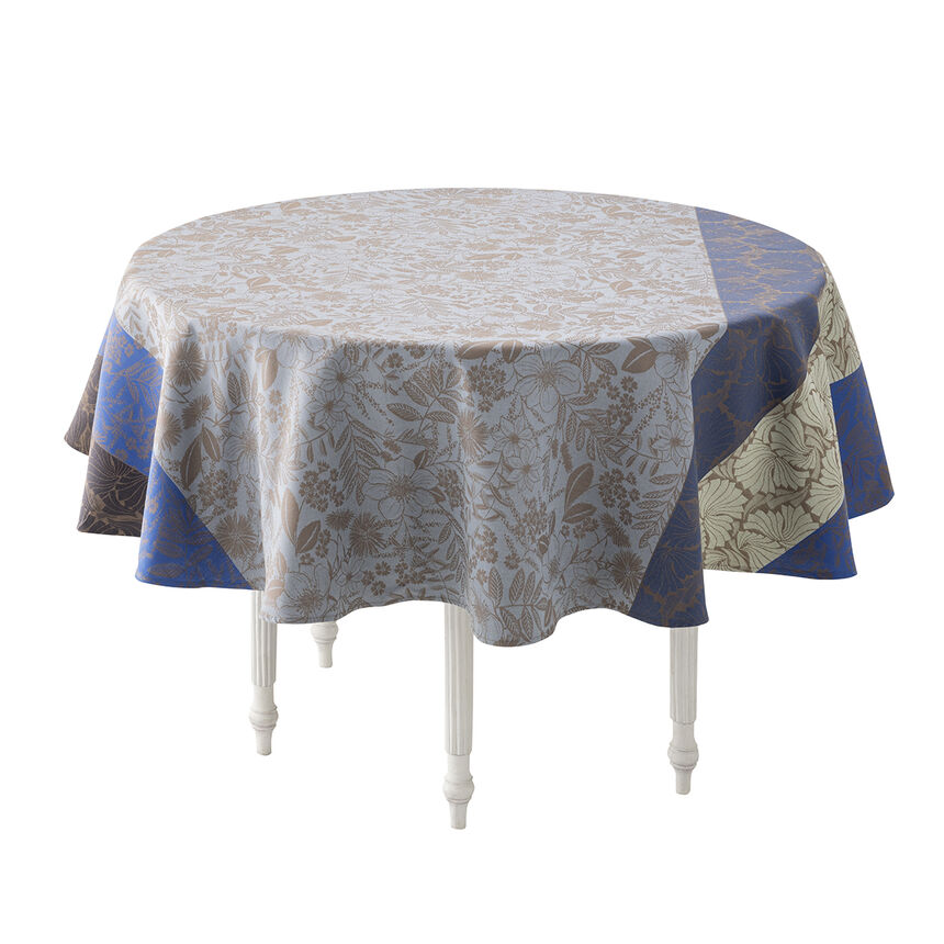 Le Jacquard Francais Tablecloth "Cottage" Blue