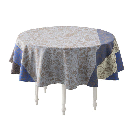Le Jacquard Français Tablecloth "Cottage" Blue