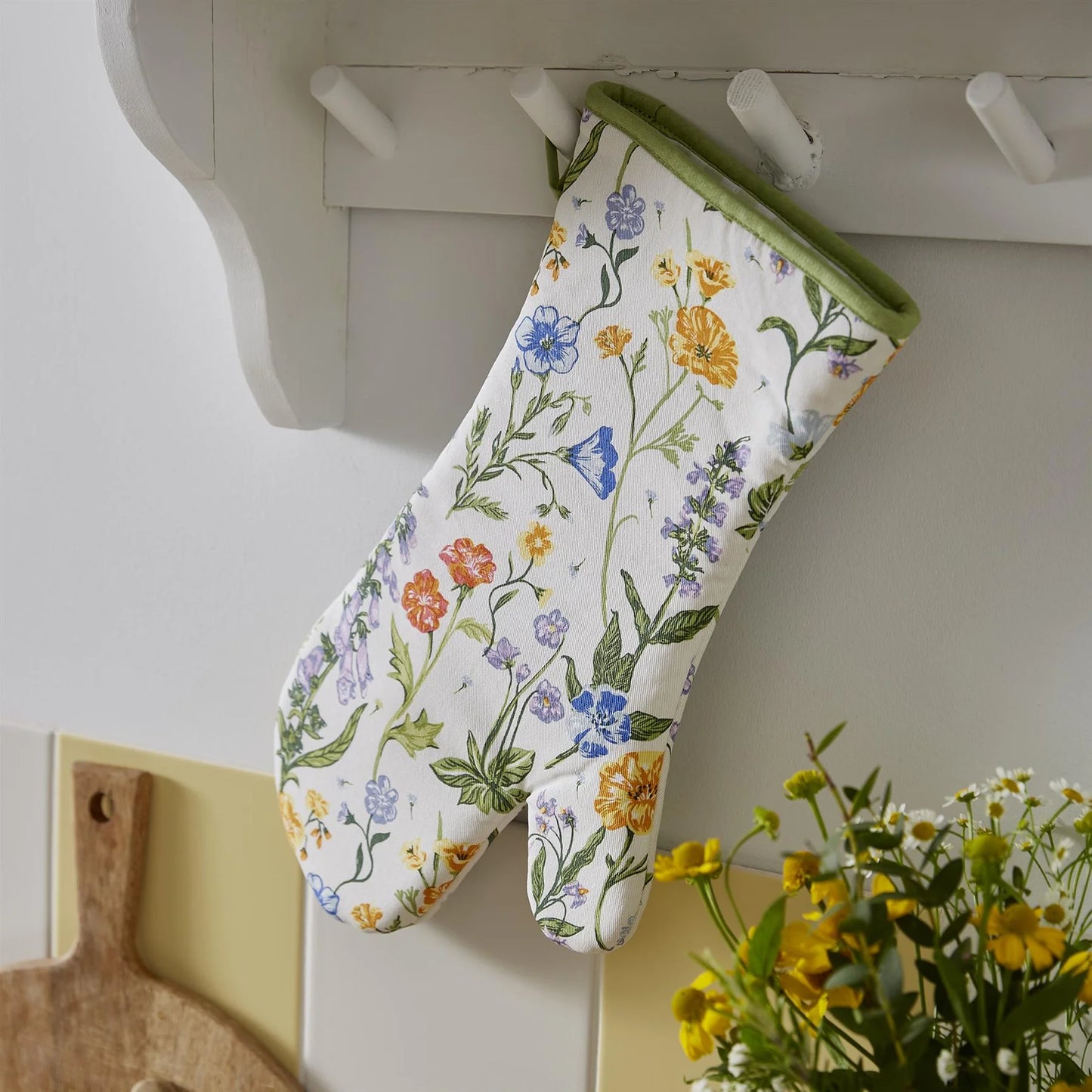 Oven Mitt "Cottage Garden"