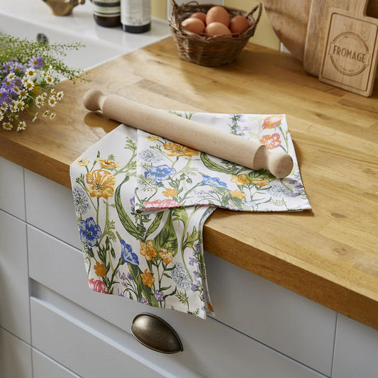 Tea Towel "Cottage Garden"