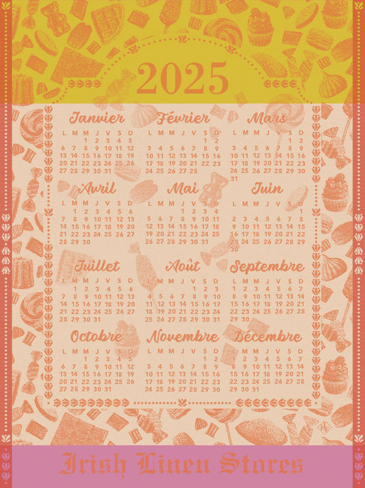 Le Jacquard Français Tea Towel "2026 Calendar"