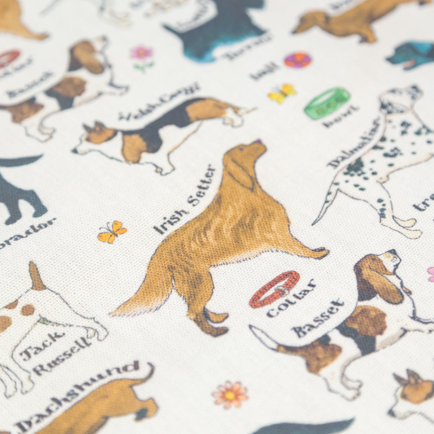 Tea Towel "Dog Breeds"