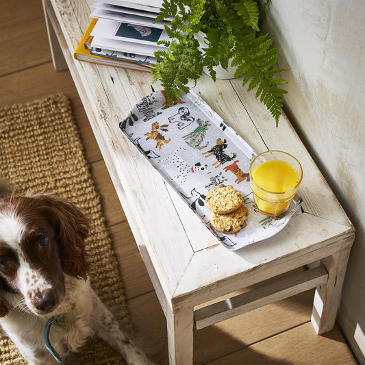 Melamine Tray "Dog Days" Large