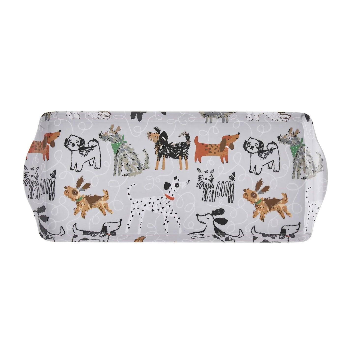 Melamine Tray "Dog Days" Large