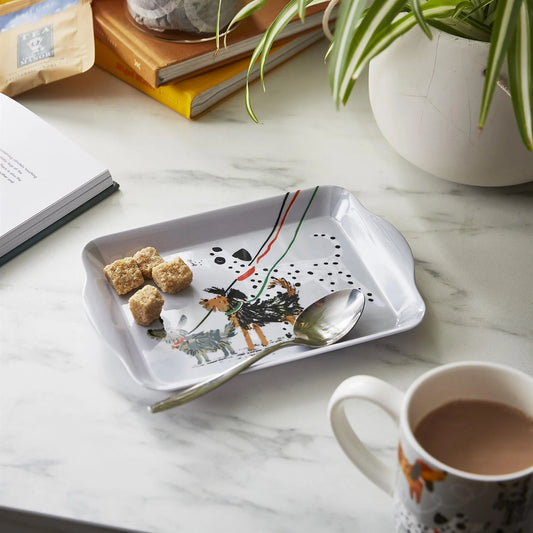 Melamine Tray "Dog Days" Small
