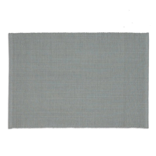 Cotton Ribbed Placemats - Dove Grey