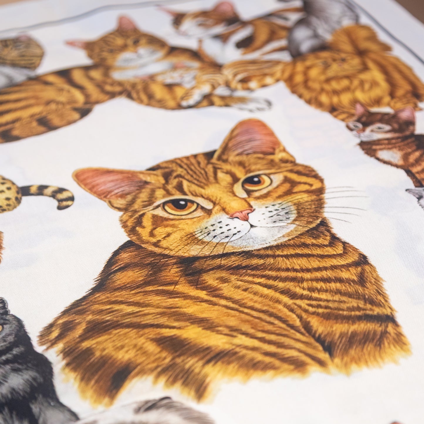 Tea Towel "Feline Friends II"